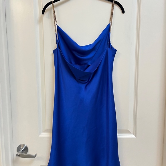 Marciano by Guess Royal Blue Satin Mini Dress – XS - Picture 6 of 10